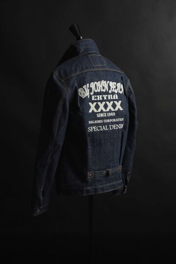 XX601 (SP5) 15.8OZ NATURAL INDIGO 5 CONTINENTS ORGANIC COTTON DENIM JACKET,, small image number 2