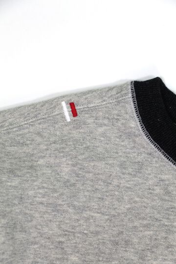 ZU1104K Loopwheeled Tsuri-ami grey "ZUIEN" sweatshirt -M,, small image number 6