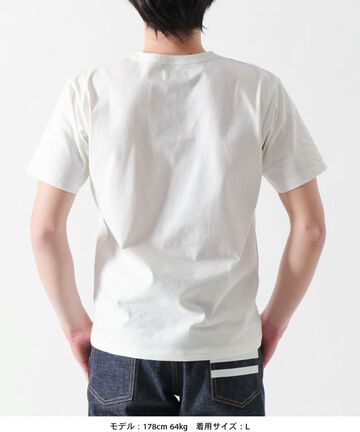 MZTS0003 ZIMBABWE COTTON DENIMPOCKET S/S T-SHIRTS,OLIVE, small image number 11