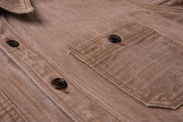 D5732 13oz Kakishibu Denim Shirts,, small image number 8