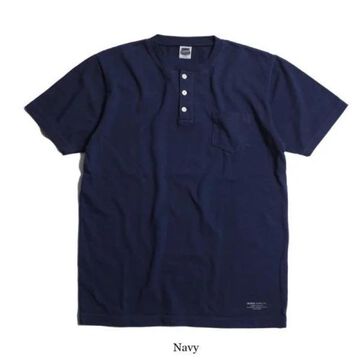 TE-06 OD Henley Tee,NATURAL, small image number 2