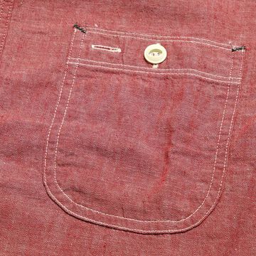 HBP-300CH Chambray Work Shirt (OFF WHITE),OFF WHITE, small image number 9