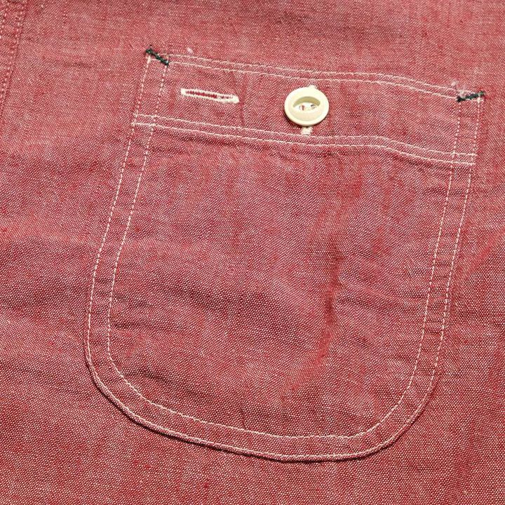 HBP-300CH Chambray Work Shirt (OFF WHITE),OFF WHITE, medium image number 9