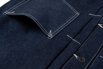 SP-114 15oz 45th Earth Denim Jacket,, small image number 7