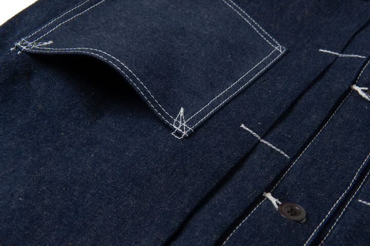 SP-114 15oz 45th Earth Denim Jacket,, medium image number 7