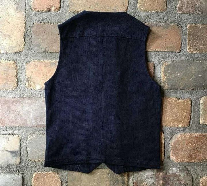 GZ-AWV-3012 Aviator Work Vest,INDIGO, medium image number 2
