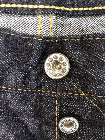 MXJE3203 13oz TOKUNOU BLUE SELVEDGE SLIM STRAIGHT,, small image number 6
