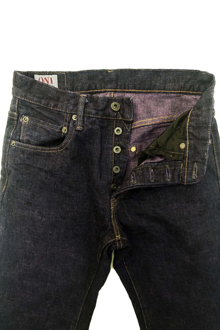 ONI-277Bumpy-紫 (Purple) 17oz Bumpy Denim Just Right Straight,, medium image number 2