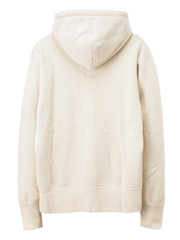 BARNS BR-3010 "STANDARD" COZUN ZIP SWEAT PARKA,NATURAL, small image number 2