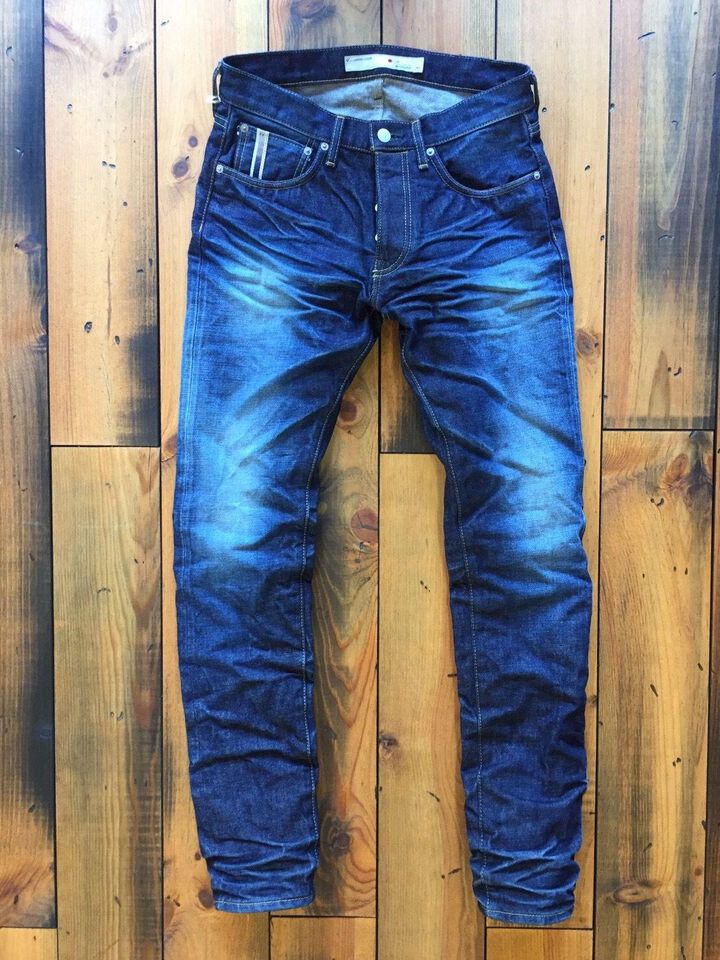 BS-DP14 403XXA 15OZ LEAN-SLIM TAPERED- 3D ,, medium