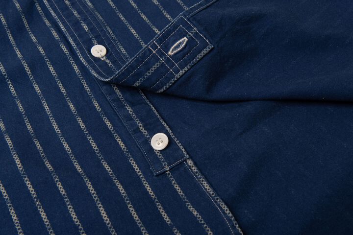 【Pre-Order】5748 RING WABASH Shirts,INDIGO, medium image number 6