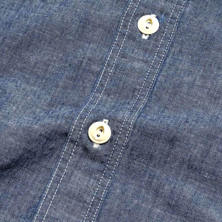 HBP-300CH Chambray Work Shirt (OFF WHITE),OFF WHITE, medium image number 6