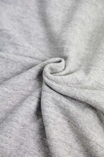 03-0015 LOOP WHEEL CREW NECK SWEAT SHIRT 64HEATHER GRAY,, small image number 4