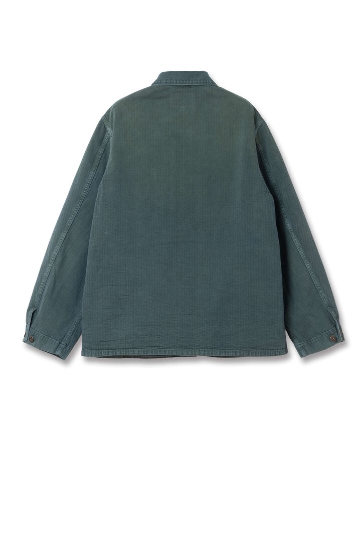 【Pre-Order】4673 Indigo Green Military Jacket,INDIGO GREEN, medium image number 1