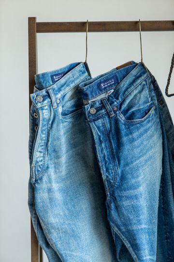  BENGARA JEANS SLIM STRAIGHT(INDIAN RED)(ONE WASHED)-One washed-36,, small image number 11