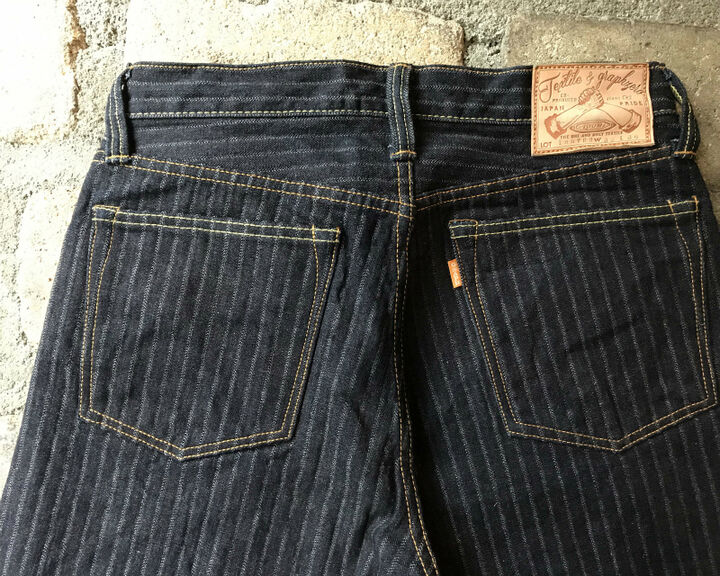 GZ-16ST-01OW 16oz Drop needle Herringbone jeans Straight(One washed)-One Washed-31,, medium image number 3