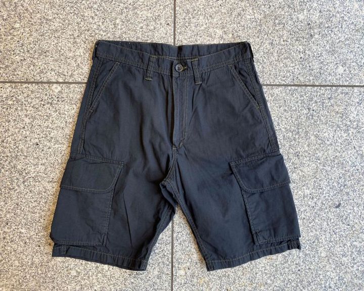 GZ-CASP-0507 Cargo Shorts (KAHKI, BLACK)-BLACK-3L,BLACK, medium image number 6