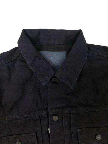 MXGJ3002 15.7oz Indigo Black Jacket,INDIGO BLACK, small image number 2