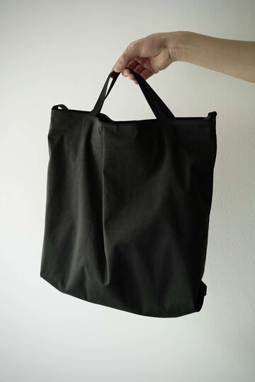 CAP709AC High Density Milcloth / Tuck Tote (BLACK),BLACK, small image number 7