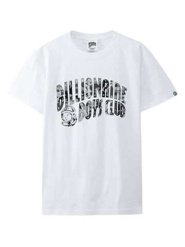 BILLIONAIRE BOYS CLUB BBCJP171T001 WOODLAND CAMO CURVE T-SHIRT 17SPRING (JP EXCLUSIVE) - WHITE,, small image number 0
