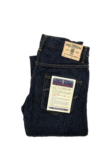 ONI270-Ishikawadai 15oz Ishikawadai Denim Regular Straight,, small image number 0