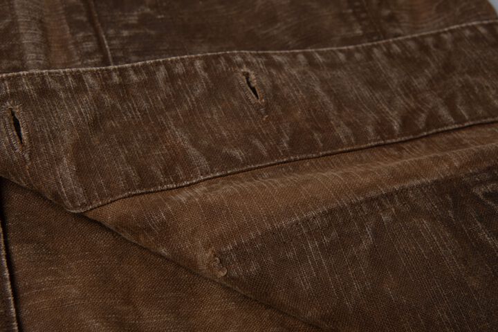 【Pre-Order】4668 13oz Hand-Dyed Kakishibu-zome Duck Work Jacket,KAKISHIBU, medium image number 5