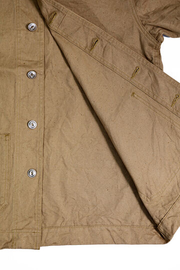 XX603S XX EXTRA CHINOS JACKET BROWN ORGANIC COTTON 100%,41 KHAKI, small image number 5