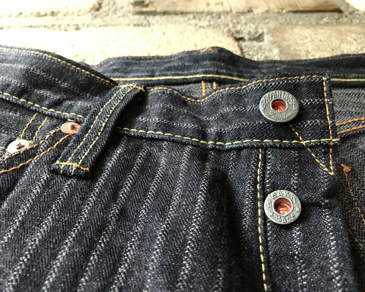 GZ-16ST-01OW 16oz Drop needle Herringbone jeans Straight(One washed)-One Washed-31,, medium image number 5