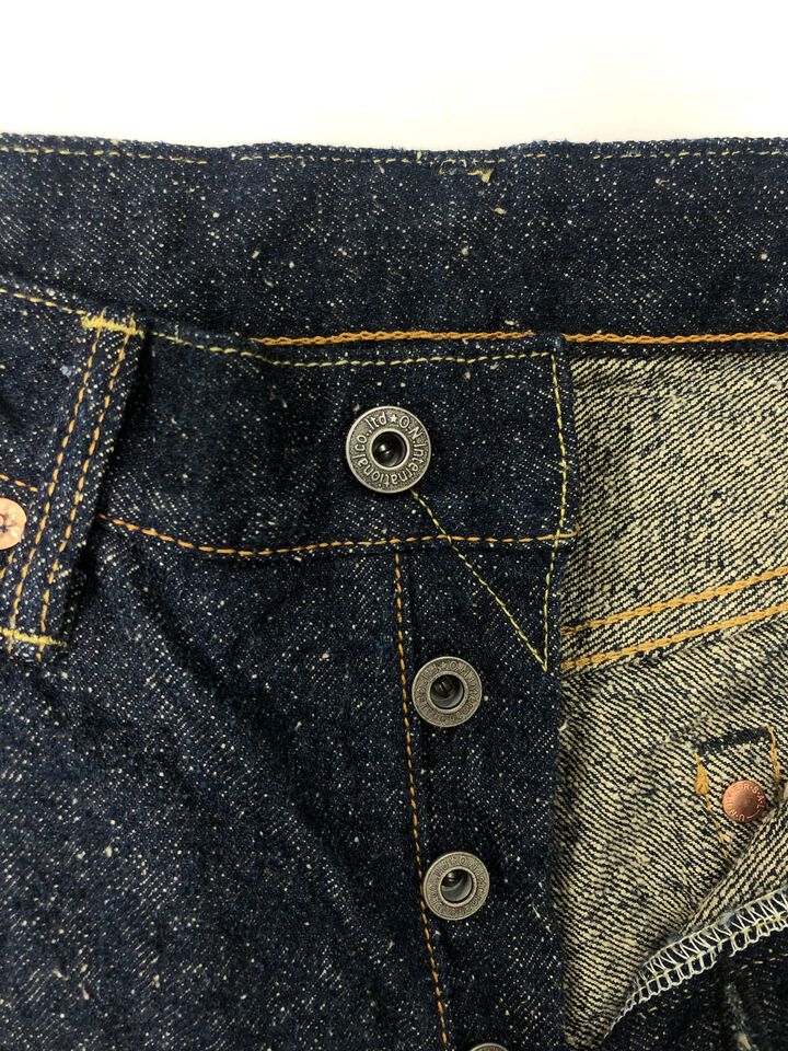 ONI622-CCD-Kabuki 15oz Crushed Concrete Denim Kabuki Selvedge Relax Tapered,, medium image number 5