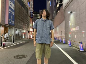 GZ-CASP-0507 Cargo Shorts (KAHKI, BLACK)-BLACK-3L,BLACK, small image number 22