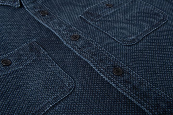 【Pre-Order】5749 SUMI-VAIL SASHIKO SHIRT,SUMI, medium image number 7