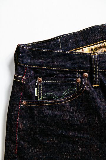 S520XX17OZ DENIMIO × INDIGOSHRIMP AUSTRALIA EDITION 17OZ REGULAR STRAIGHT-One Wash-28,, small image number 4