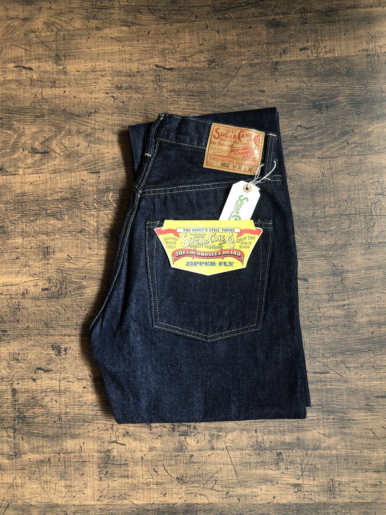 DENIMIO | SC42955 14oz. DENIM 1955Z MODEL (ZIPPER FLY)