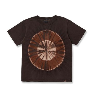 8172 Amami Mud Dyed T-shirts,DARK BROWN, small image number 0