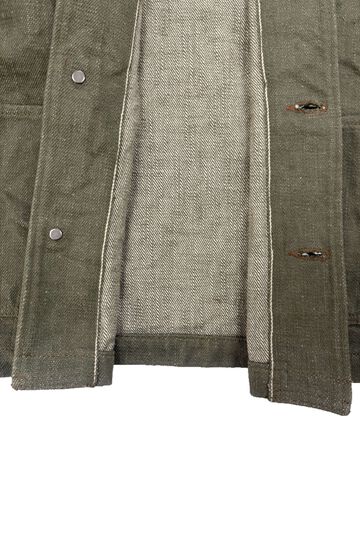 ONI03502-OLD18 18oz Olive Denim Coverall,, small image number 13