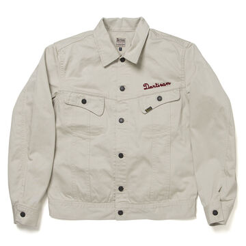 4558S Western Twill Jacket (with embroidery)-BLACK-36,BLACK, small image number 3