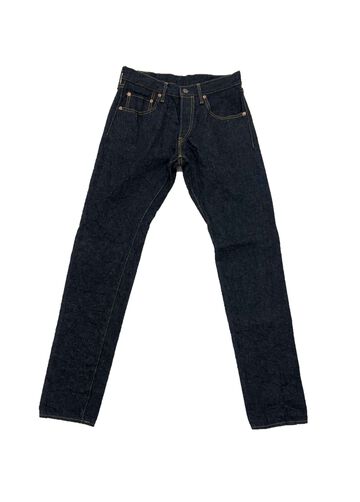 ONI622CCD-GOLV 15oz Crushed Concrete Denim Weft: Grayish Olive Kabuki Selvedge Relax Tapered,, small image number 6