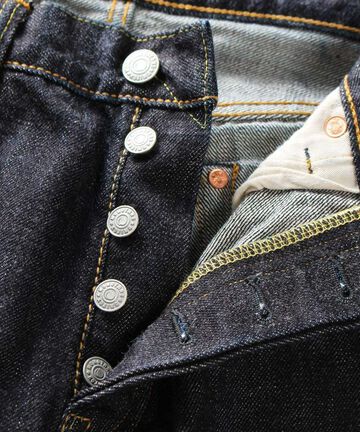 0201 Vintage Slim Straight (button fly) «28in ~ 36in»,, small image number 6