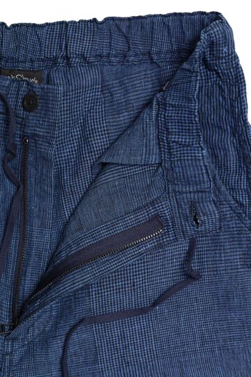01-7021 WIDE FIT NEW YORKER SHORTS (101 INDIGO CHECK),, small image number 6