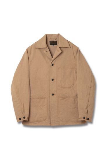 【Pre-Order】4638 12oz FOX COTTON Military Coverall,BROWN, small image number 0