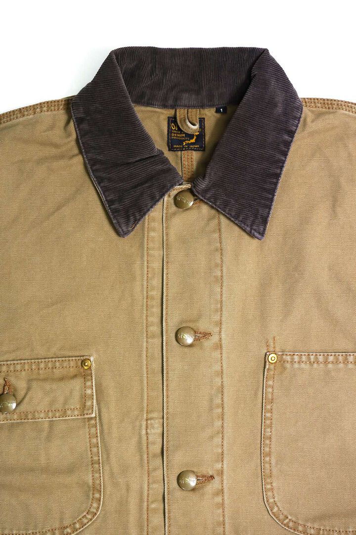 01-6034-53 RELAX FIT COVERALL (53 BROWN),, medium image number 2