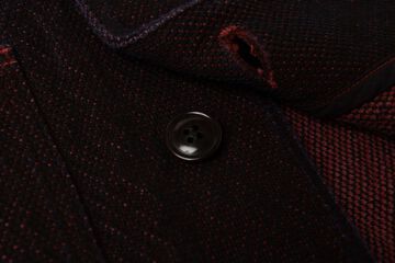 【Pre-Order】4670 13oz Bengara-dyed Sashiko Coverall,RED, small image number 6
