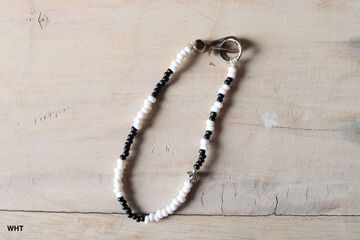 BR-8465 BEADS BRACELET (6COLORS),SAX, small image number 2