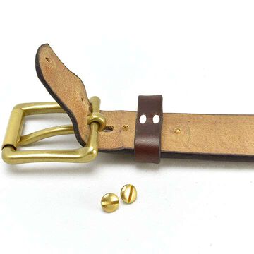 EGB40137AB Belt Men's Leather UK saddle leather 40mm width harness belt-NAVY-37inch (94cm) Limited color,NAVY, small image number 6