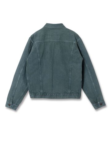 【Pre-Order】D4672 14oz Indigo Green Denim Jacket,, small image number 1