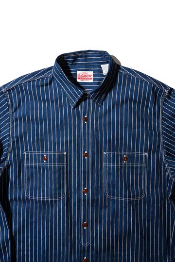 MS003R SELVEDGE WABASH CHAMBRAY SHIRT (055P WABASH),, small image number 1
