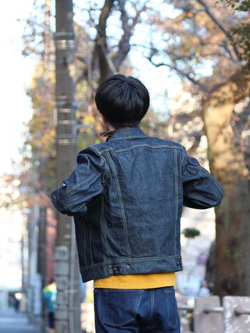 D4128 50's Western denim Jacket,, small image number 1