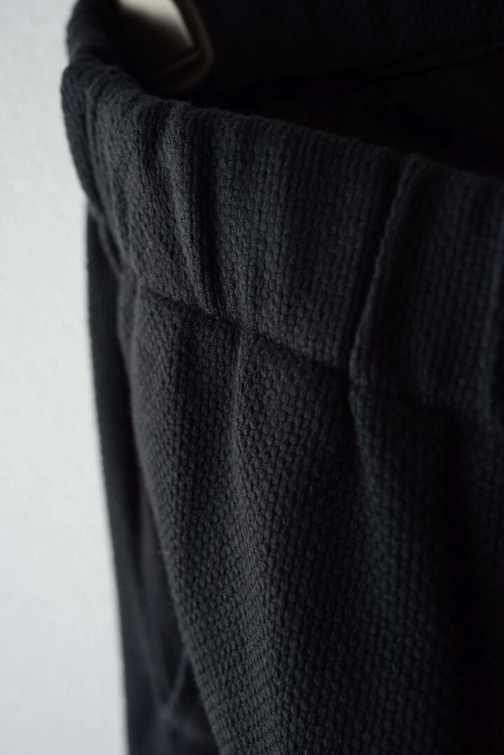 【CAPERTICA】CAP708PT45 Lite Sashiko / Wide Leg Pants,BLACK, medium image number 11