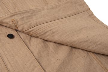 【Pre-Order】4638 12oz FOX COTTON Military Coverall,BROWN, small image number 3