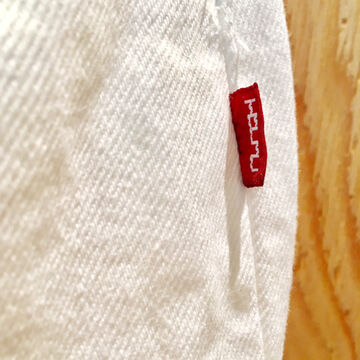 185-0000WAC TYPE 185 REGULAR TAPERED WHITE DENIM (ONE WASH),, small image number 2
